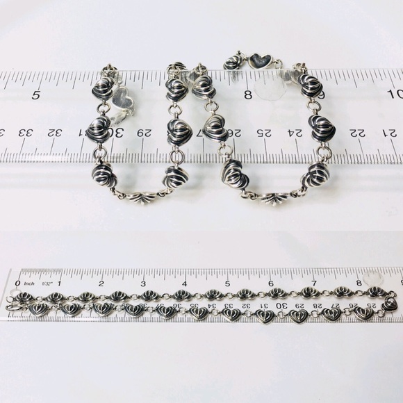 Lagos Caviar Heart Chain Necklace - Picture 6 of 8